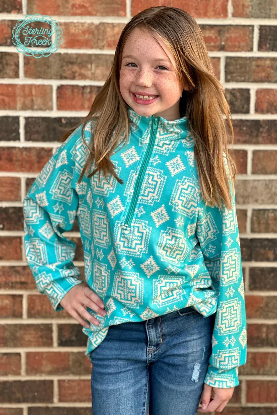 Sterling Kreek MINI DOWN IN THE CANYON PULLOVER